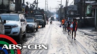 Thousands of residents flee Taal Volcano wrath  ANC [upl. by Burke915]