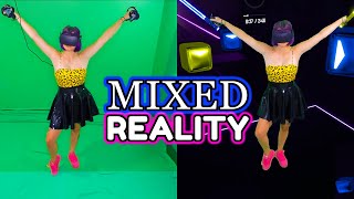 How to do MIXED REALITY Beat Saber [upl. by Ditter413]