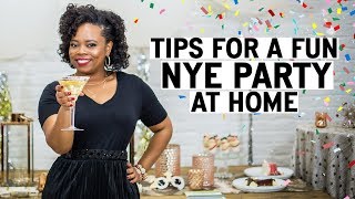 Tips for a Fun amp Simple New Years Eve Party at Home [upl. by Norat542]