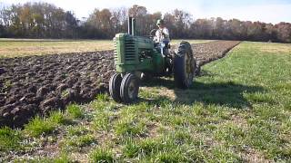 John Deere Hitting A Tough Spot Plowing [upl. by Idner482]