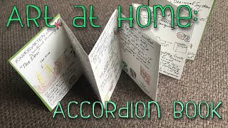 Art at Home Accordion Book [upl. by Egarton990]