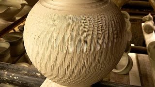 Simple Textured Pottery Decoration Techniques  Chattering the Clay [upl. by Curley488]