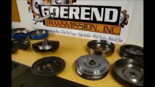 Single Double Triple amp 4 disk Torque Converters Explained by Goerend Transmission [upl. by Dnaloy183]