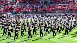 Ohio State University Marching Band Ramp Entry Script Ohio amp Pregame OSU vs IU 11 5 2011 [upl. by Broucek866]