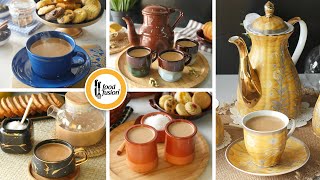 Chai 5 ways Tea Recipes Recipes By Food Fusion [upl. by Ozzie149]