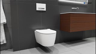 Geberit ONE WC  Installation [upl. by Zabrine]