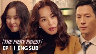 Kim Nam Gil quotWhy do you ask for forgiveness only when you come to churchquot The Fiery Priest Ep 2 [upl. by Tartaglia]