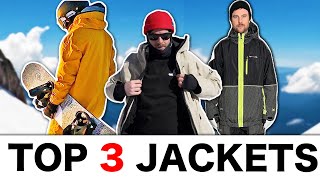 3 Best Snowboard Jackets [upl. by Eniawtna]