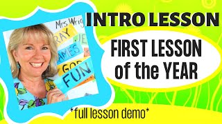 INTRO LESSON First lesson of year Sunday School amp Kids Ministry [upl. by Arayt988]