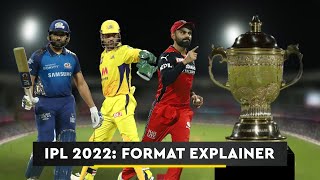 IPL 2022 Explainer 10 Teams 4 Venues MI amp CSK lead 2 groups [upl. by Kristan]