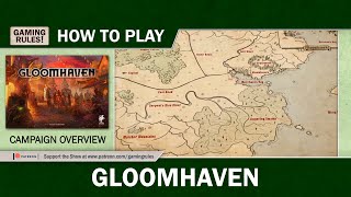 How to play Gloomhaven  Official Tutorial  Campaign Overview [upl. by Aihsened805]