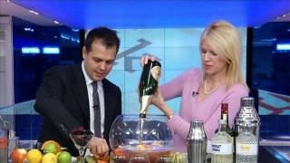 How to Make a Vodka and Champagne Christmas Punch [upl. by Danuloff]