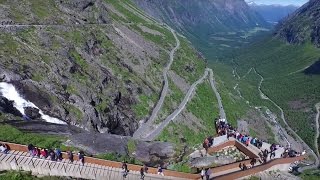 Trollstigen  Norwegen  Spektakuläre Gebirgsstraße grandiose Ausblicke [upl. by Josie]