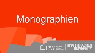 So zitierst du eine Monographie [upl. by Roach431]