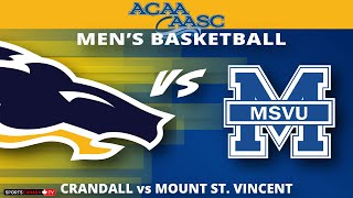 ACAA Mens Basketball 🏀 MSVU  Crandall Feb 1 2025 [upl. by Winther]