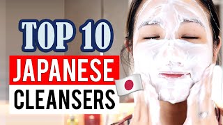 THE BEST JAPANESE Cleansers 🇯🇵 Japanese Skincare [upl. by Weiser]