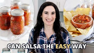 Learn How to Can Salsa the Easy Way [upl. by Ahsimak]