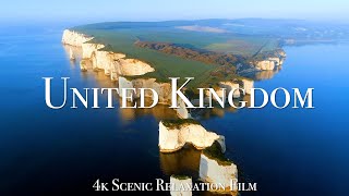 The United Kingdom 4K  Scenic Relaxation Film With Calming Music [upl. by Jeniffer]