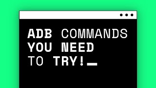 YOU NEED TO TRY These ADB Commands  Best ADB Commands For Android 2021 [upl. by Jamnis940]