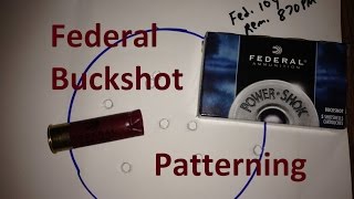 Federal Buckshot Patterning [upl. by Vassily]