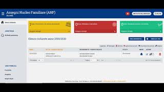 Tutorial  Assegni Nucleo Familiare ANF [upl. by Maddox]
