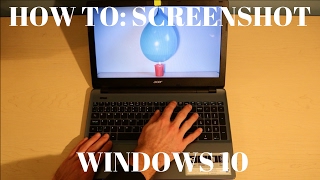 How to Take a Screenshot in Windows 10 [upl. by Grevera774]