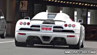 Koenigsegg CCX Full Throttle Accelerations and Revs [upl. by Michi]