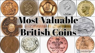 Most Valuable British Coins [upl. by Alston920]