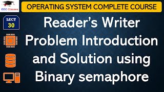 L30 Reader’s Writer Problem Introduction and Solution using Binary semaphore  Operating System [upl. by Ammeg473]