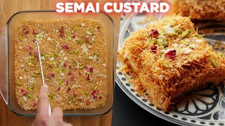 The Easiest Semai Custard Recipe [upl. by Schilit]