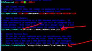 Configuring HTTPS or SSL on apache web server [upl. by Gilliette]
