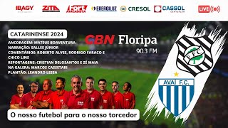 Figueirense x Avaí  Campeonato Catarinense  17022024 [upl. by Aleuqahs127]