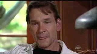 Patrick Swayze cancer on Barbara Walters Special [upl. by Ahsok670]