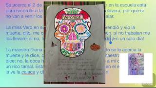 Calaveras literarias para las maestras [upl. by Nalorac]