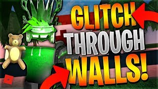 HOW TO GLITCH THROUGH WALLS IN MM2 TEDDY BEAR GLITCH Roblox Murder Mystery 2 Guide [upl. by Eisej]