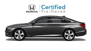 Why Consider a Honda Certified PreOwned Vehicle [upl. by Stewart497]