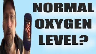 WHAT IS A NORMAL BLOOD OXYGEN LEVEL [upl. by Hedaza]