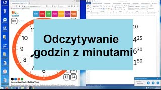 Odczytywanie minut na zegarze [upl. by Ihdin]