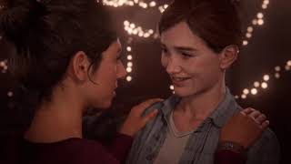 The Last of Us Part II ellie and dinas first kiss scene [upl. by Waverly]