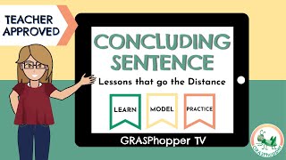 How to Identify and Write Concluding Sentences in Paragraphs [upl. by Dominy367]