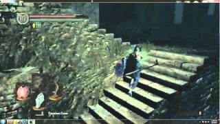 351How to drain water in New Londo Ruins Dark Souls [upl. by Kloman608]