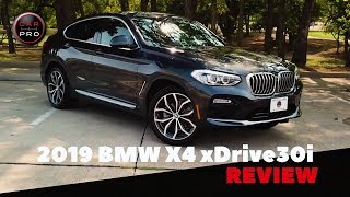 2019 BMW X4 xDrive30i Test Drive and Review [upl. by Eisyak207]