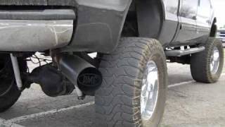 2001 Ford F250 73 Diesel MBRP Exhaust [upl. by Aivizt131]