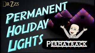 Permanent Holiday Lights  Permatrack  WLED [upl. by Ocko]