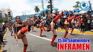 INFRAMEN Y SUS LINDAS CACHIPORRAS desfile civico 15 de septiembre  El pata de chucho [upl. by Schellens]