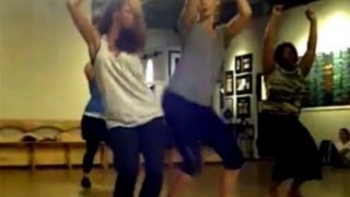 Kat Graham amp Candice Accola dance filmed by Nina Dobrev The Vampire Diaries [upl. by Notirb]