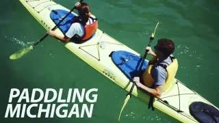 Paddling Michigan  Pictured Rocks Kayaking Tours [upl. by Arel]