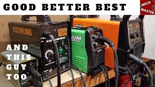 Guide to Harbor Freight Welders GOOD BETTER BEST [upl. by Aekan]