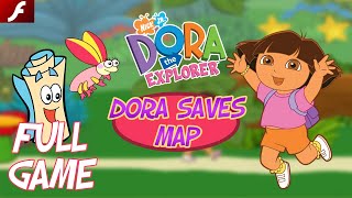 Dora the Explorer™ Dora Saves Map Flash  Full Game HD Walkthrough  No Commentary [upl. by Aneerhs]