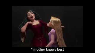 Tangled  Mother Knows Best  Lyrics  MrsDisney0 [upl. by Arebma]